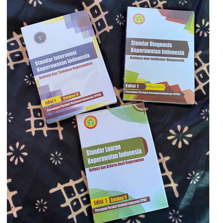 Jual Paket 3 Buku SDKI SLKI SIKI Keperawatan - STANDAR DIAGNOSIS ...