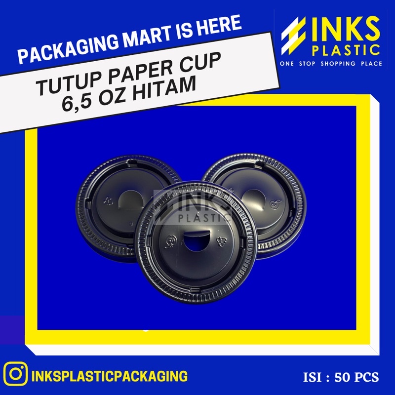 Jual TUTUP PAPER CUP 6,5 OZ (50 PCS) | Shopee Indonesia