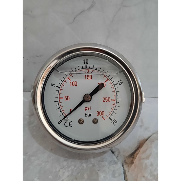 Jual PRESSURE GAUGE 20 BAR Shopee Indonesia