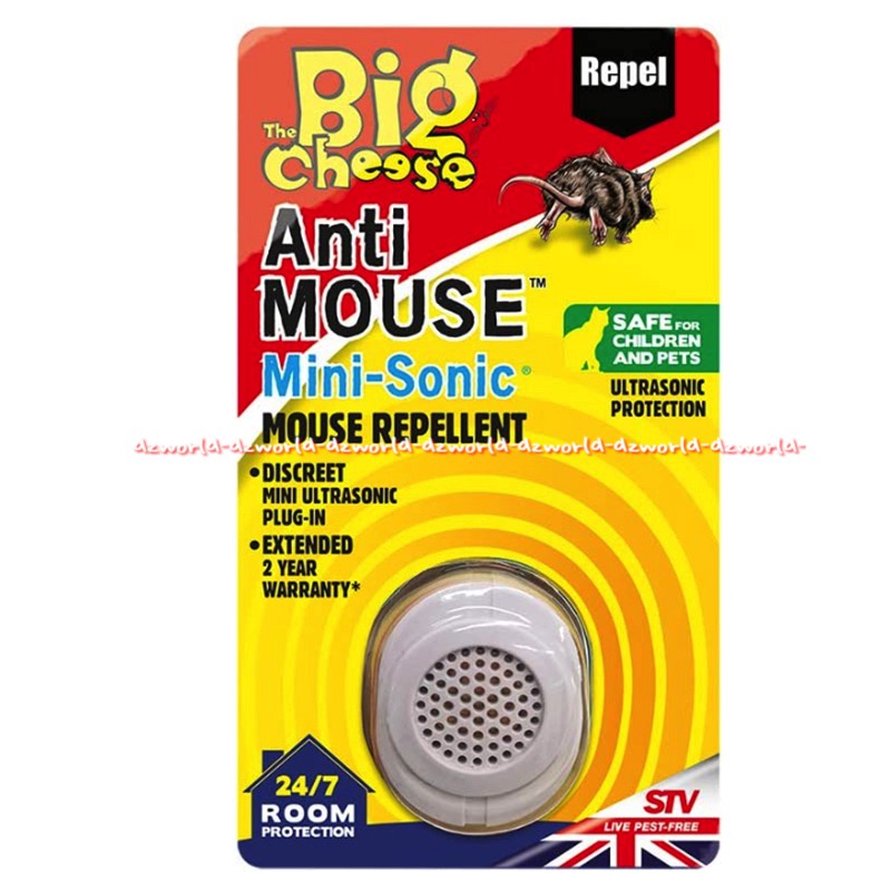 Jual Big Cheese Anti Mouse Mini Sonic Mouse Repellent Alat Pengusir