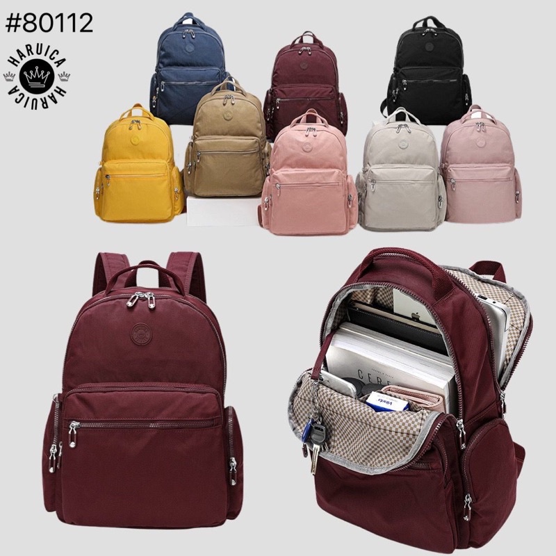 Jual BEST SELLER HARUICA BAG 80112 tas ransel sekolah import waterproof ransel wanita tas sekolah ransel tas backpack tas laptop Shopee Indonesia