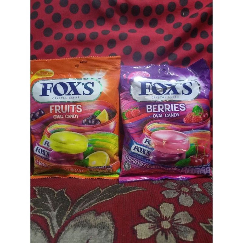 Jual Permen Foxs Fruits Isi 125 Gram Shopee Indonesia 1529