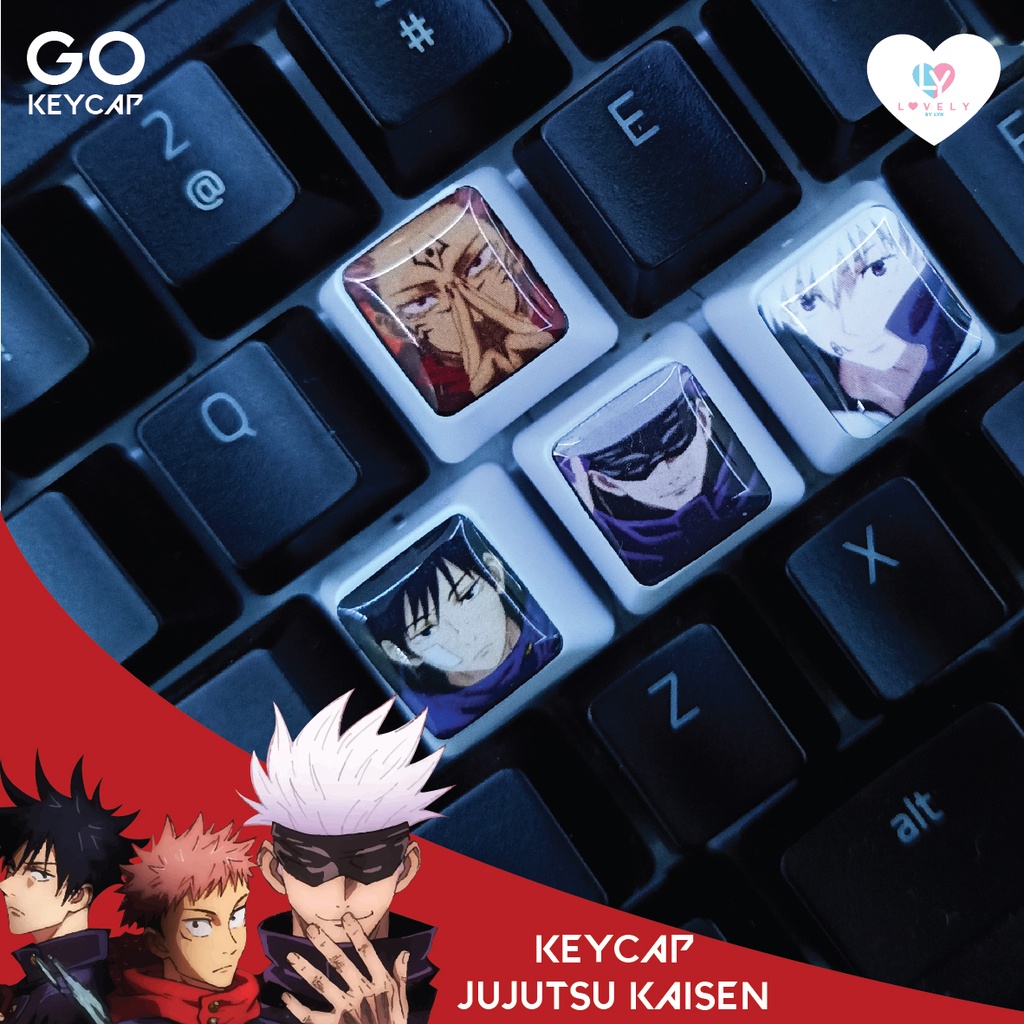 Jual Keycaps PBT Jujutsu Kaisen | GO KEYCAPS | Shopee Indonesia