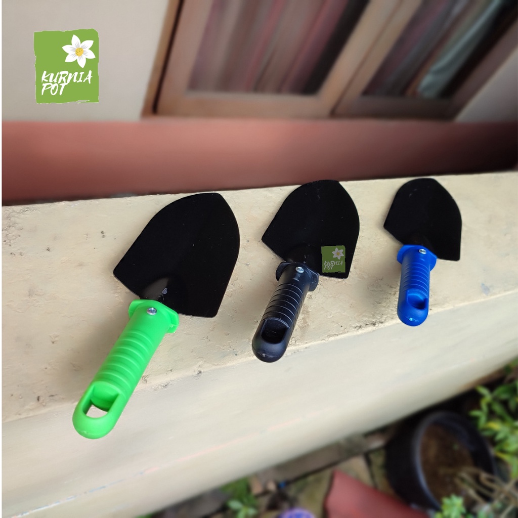 Jual Sekop Mini Taman Perkebunan Garden Tools Skop Sendok Besi Tanah ...