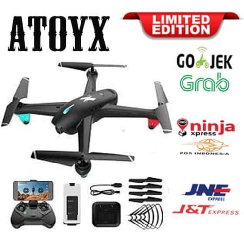 Jual Drone Atoyx AT246G 800Mah Dual GPS 1080 HD Alttitude Hold Original ...