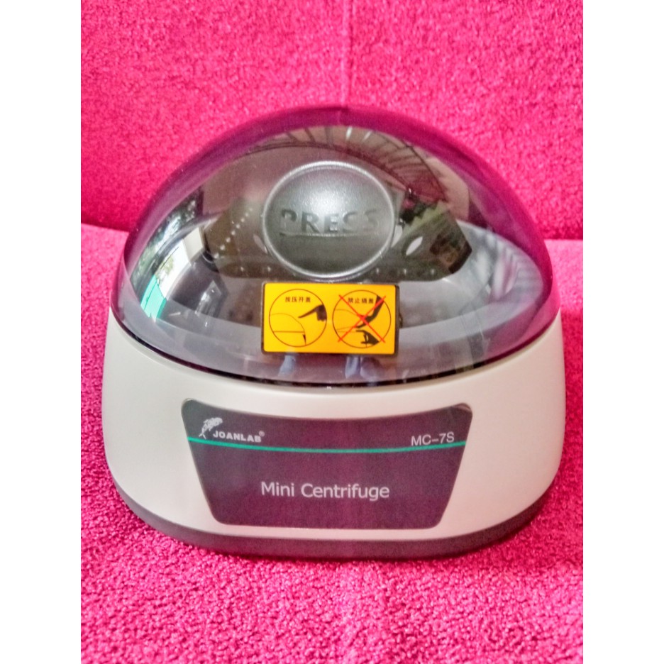 Jual Mini Lab Centrifuge Spindown 7000 RPM Joan lab MC-7S 12 x 2 or 1.5 ...