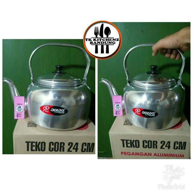 Jual Teko Aluminium Teko Alumunium Teko Maspion Teko Jawa Ukuran 24 Cm Shopee Indonesia 1828