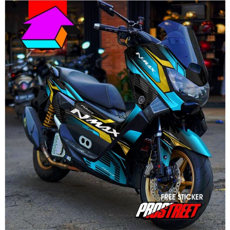 Jual Sticker decal vareasi motor yamaha nmax lama tahun 2018 full body