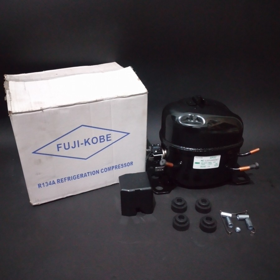 Jual kompresor kulkas SHARP 2 Pintu 1/6 PK baru | Compresor Kulkas Dua