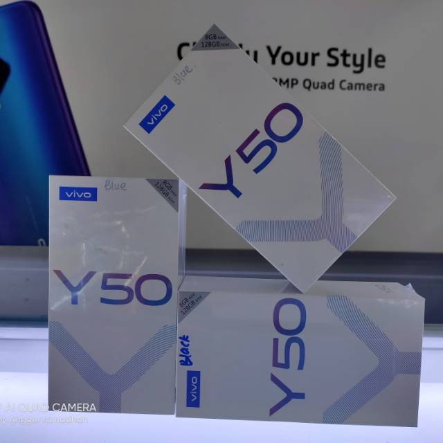 Jual Vivo Y50 128GB Terlengkap & Harga Terbaru Agustus 2026 | Shopee ...