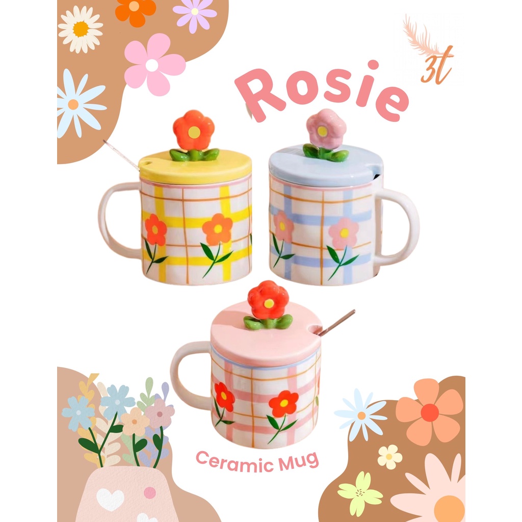 Jual Rosie Ceramic Mug / Gelas | Shopee Indonesia