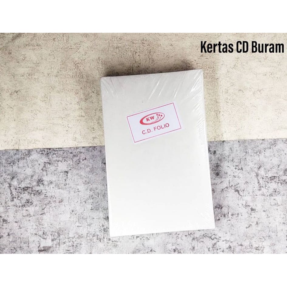 Jual 500 LEMBAR KERTAS CD BURAM UKURAN FOLIO | Shopee Indonesia