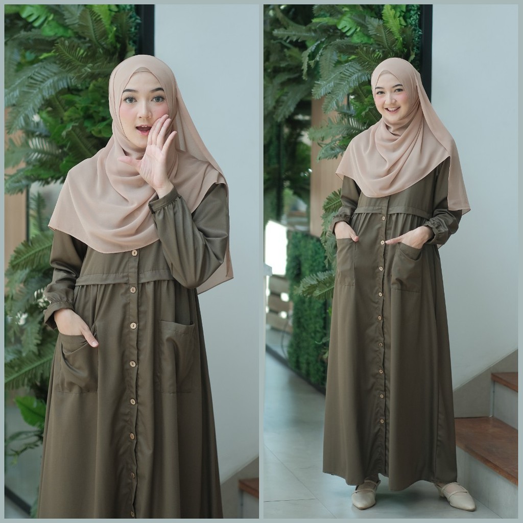 Daniya Dress  Gamis Toyobo  daily dress muslim  gamis toyobo murah  gamis busui