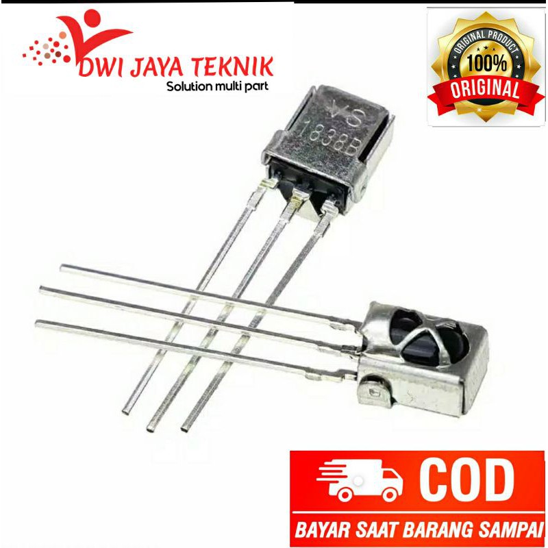 Jual SENSOR REMOT UNIVERSAL IR RECEIVER INFRA MERAH RED TL1838 | Shopee ...