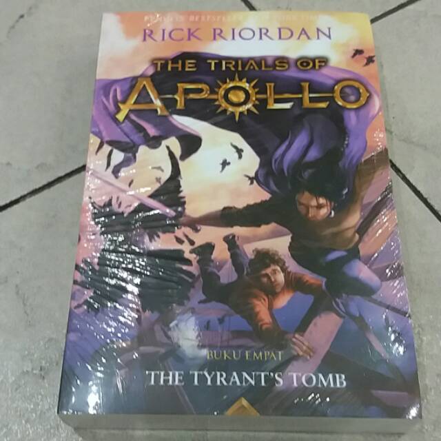 Jual Novel The Trials Of Apollo 4 The Tyrants Tomb Rick Riordan