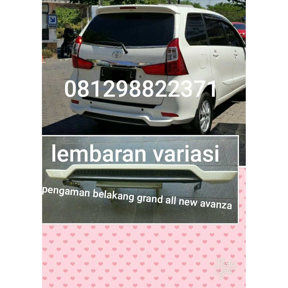 Jual rear bumper grand all new avanza | Shopee Indonesia