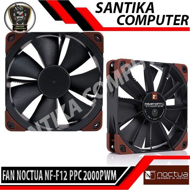 Jual FAN CASING NOCTUA NF-F12 industrialPPC 2000 PWM 120mm - 12CM ...
