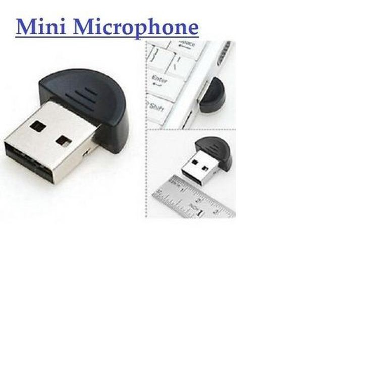 Jual Super Mini USB Microphone for PC Laptop, Social Media Use, Limited ...