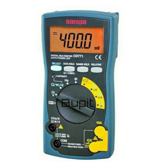 Jual Multitester Multimeter Digital Sanwa CD771 CD-771 CD 771 Original ...