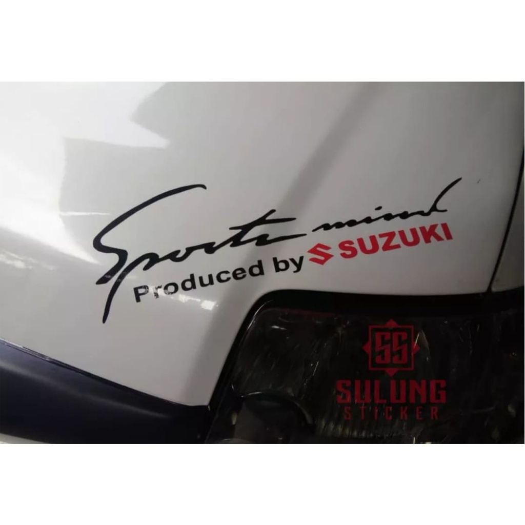 Jual Stiker Mobil Variasi Tulisan Kap Depan Sticker Cutting Aksesoris