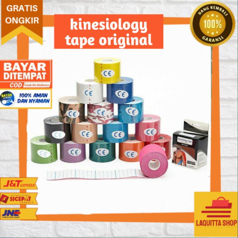 Jual perlengkapan aksesoris kinesio kinesiology tape plaster plester ...