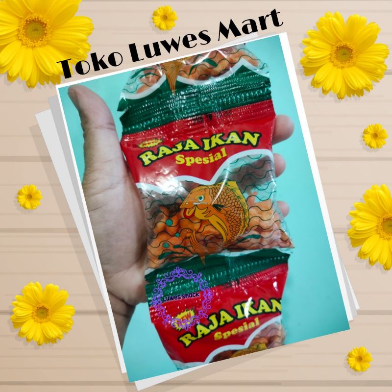 Jual Raja ikan spesial isi 10pcs-jajanan jadul-snack jadul-makanan