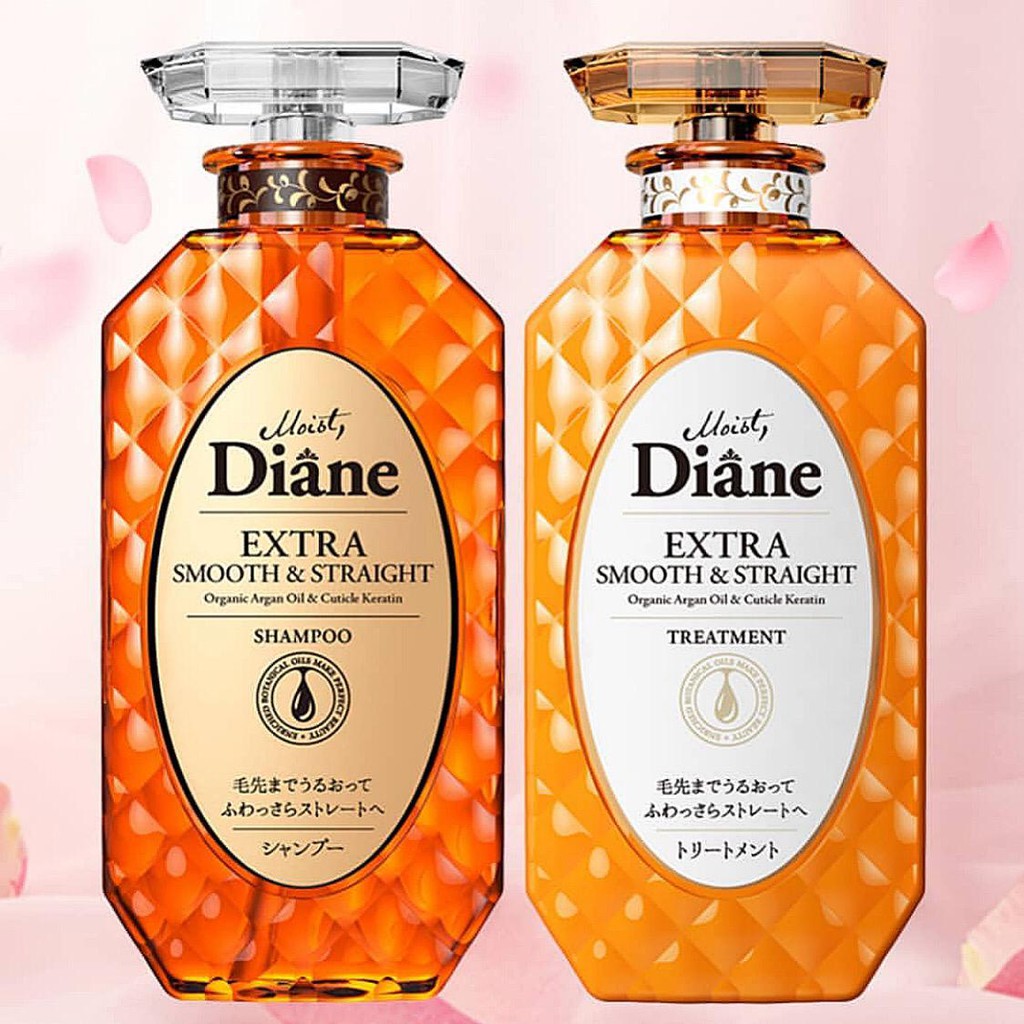 Moist Diane extra smooth&straight ( shampo&treatment)