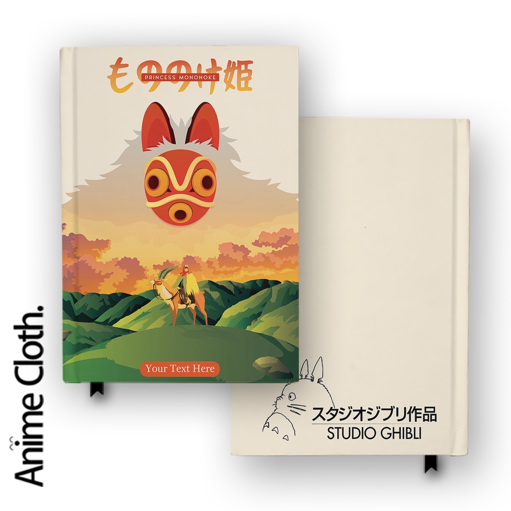 Jual Buku Catatan Notebook Anime Princess Mononoke Ghibli Platform ...