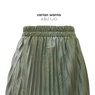 Rok Plisket Jumbo Premium Tebal Rok Plisket Premium 100 Hyget Rok Panjang