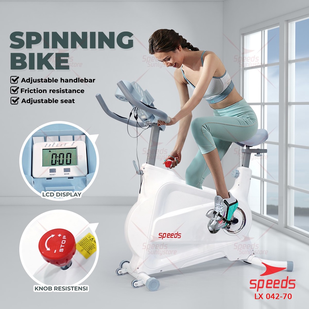 Jual Speeds Sport Spinning Bike Sepeda Statis Magnetic Bike Sepeda