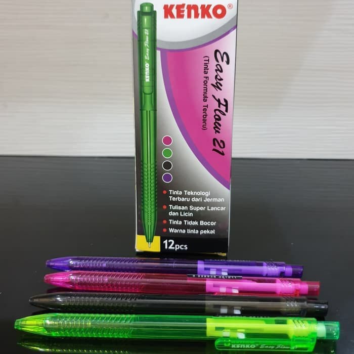 Jual KENKO BALLPEN EASY FLOW | Shopee Indonesia