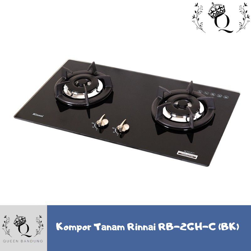 Jual Kompor Tanam Rinnai RB 2GH BK | Shopee Indonesia