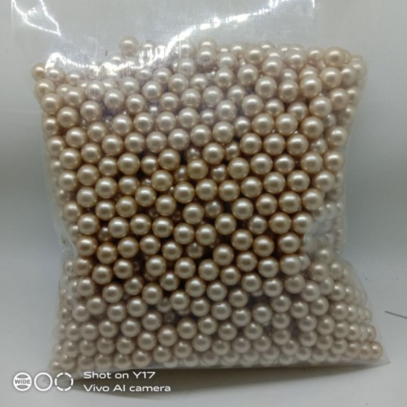 Jual mutiara bulat/mutiara tindik/mutiara tanpa lubang | Shopee Indonesia