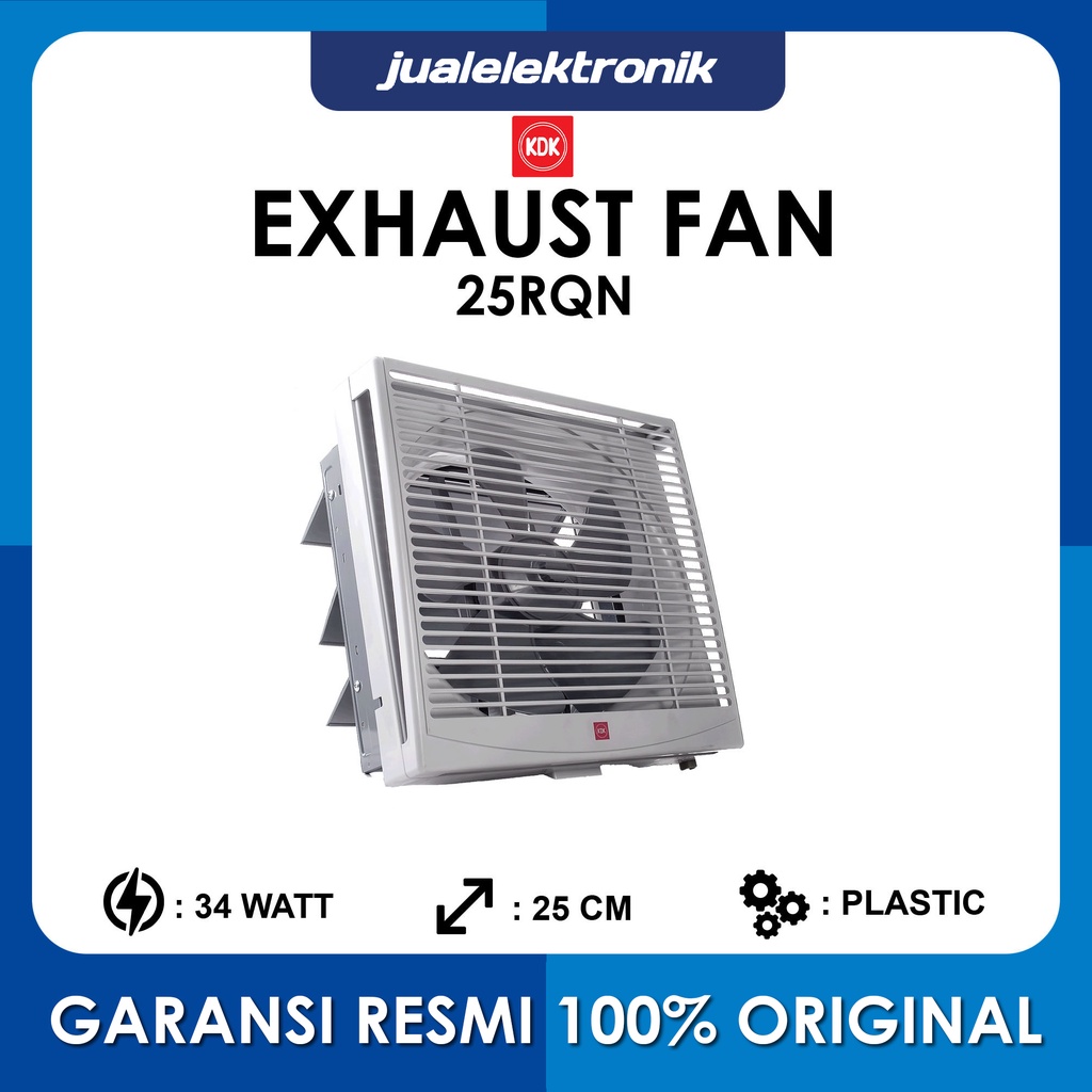 Jual Kdk Exhaust Fan Dinding Inch Rqn Kipas Angin Hisap Wall Kipas Angin Hisap Rqn