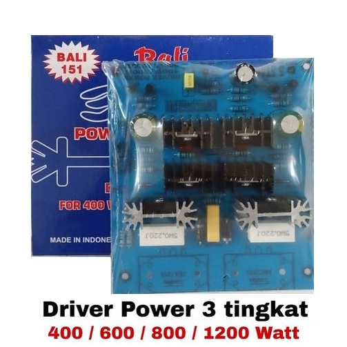 Jual KIt Driver Power Ampli Amplifier 3 Stage 3 Tingkat Audio System