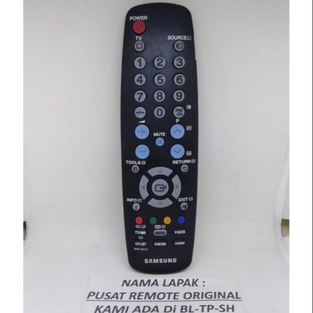 Jual REMOTE REMOT TV SAMSUNG TABUNG SLIM FLAT LCD BN59 LK SERIES ...