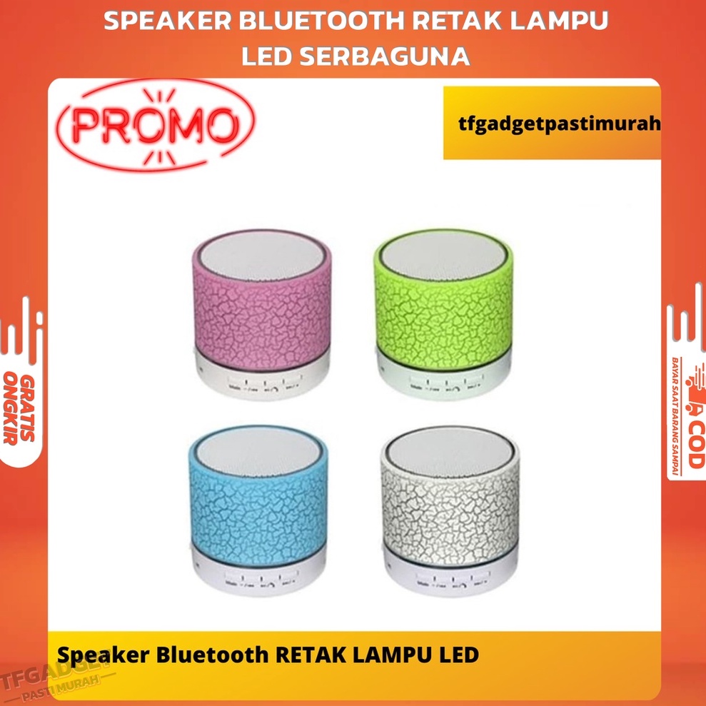 Jual Speaker Bluetooth Retak Lampu Led Serbaguna Shopee Indonesia