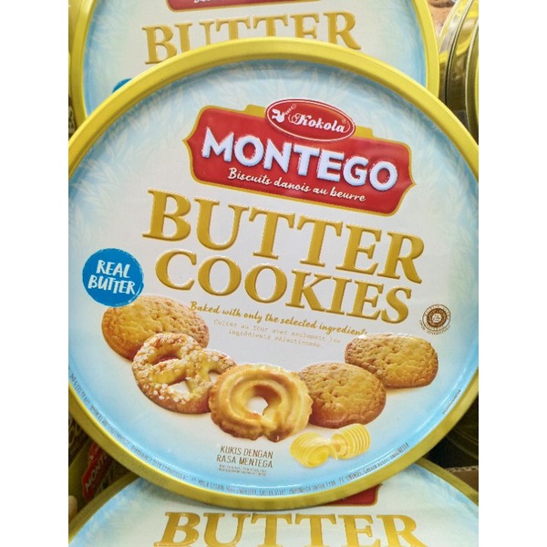 Jual KOKOLA MONTEGO BUTTER COOKIES 340 GRAM KUE LEBARAN IDUL FITRI