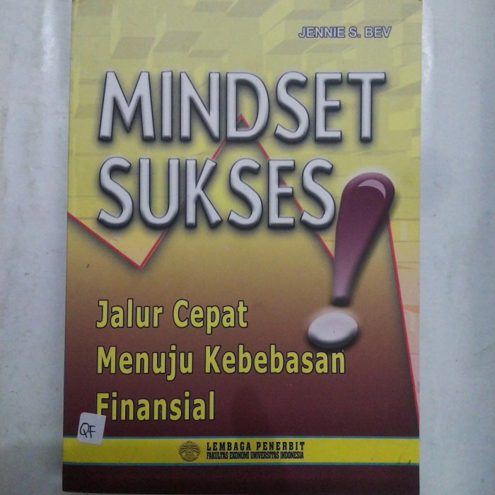 Jual BUKU MINDSET SUKSES JENNIE S. BEV | Shopee Indonesia