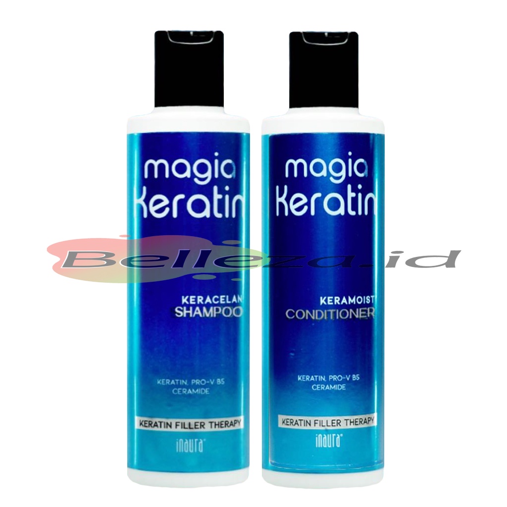 Jual Inaura Magia Keratin Shampoo\Conditioner 200ml | Shopee Indonesia