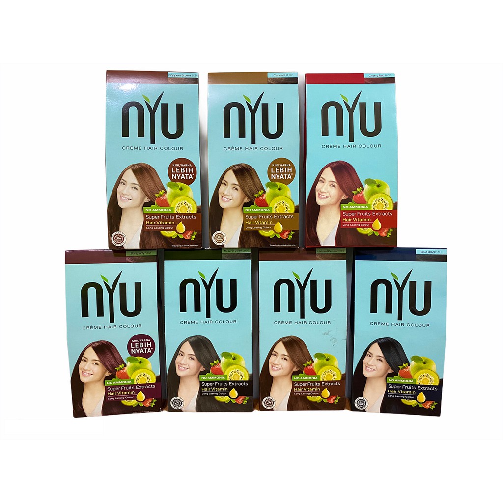 Jual NYU Creme Hair Color / Cat Rambut NYU | Shopee Indonesia