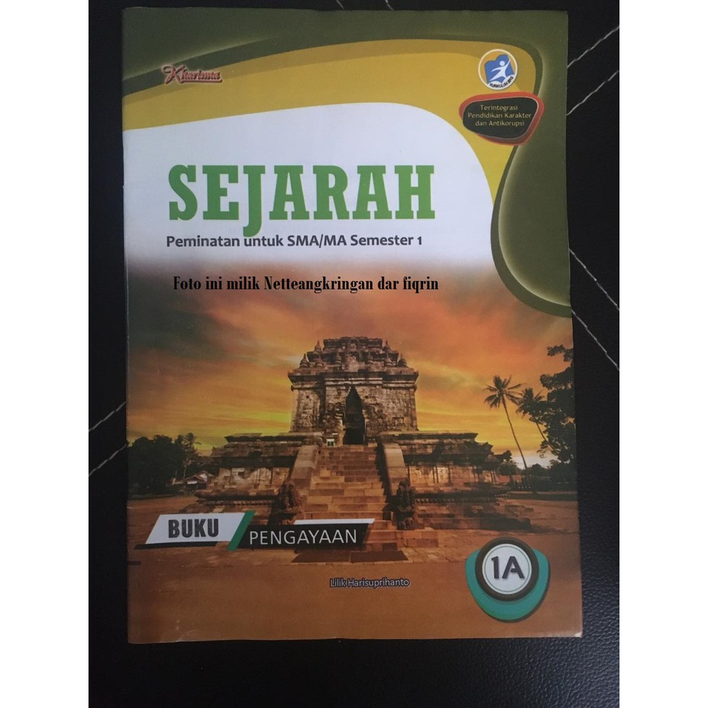 Jual LKS Sejarah Peminatan Kelas 10 11 X XI SMA MA Semester 1 Kurikulum ...