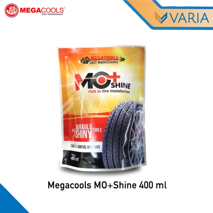 Jual Megacools MO+Shine Refill Pouch 400 ml Perawatan Pengkilap Vinyl ...