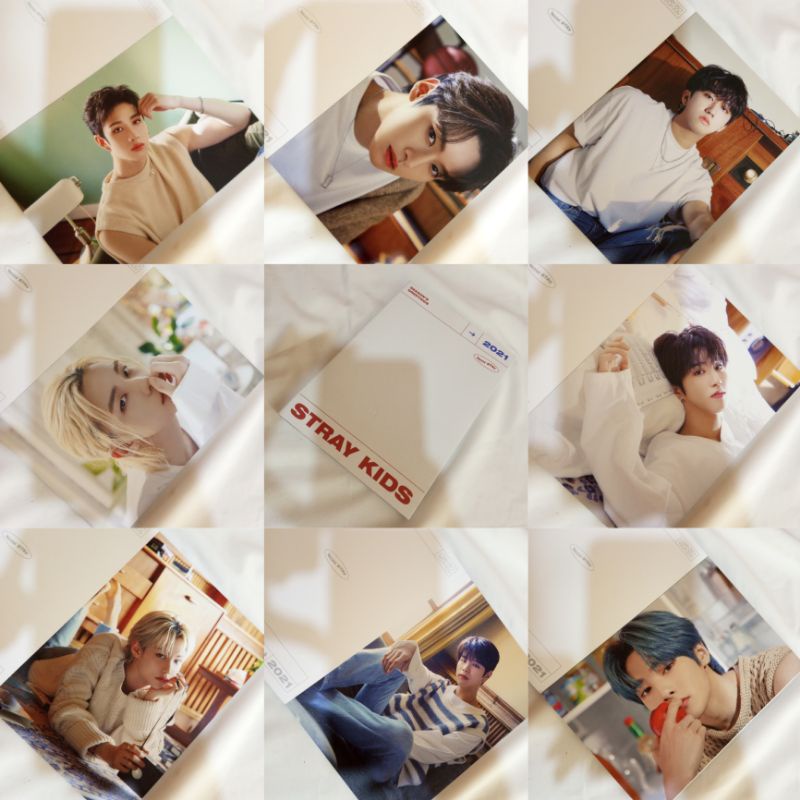Jual SKZ Postcard Book Stray Kids Season Greetings SG 2021 (Sharing ...