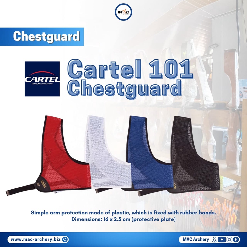 Jual chest guard cartel chestguard cartel midas 201 chest guard panahan