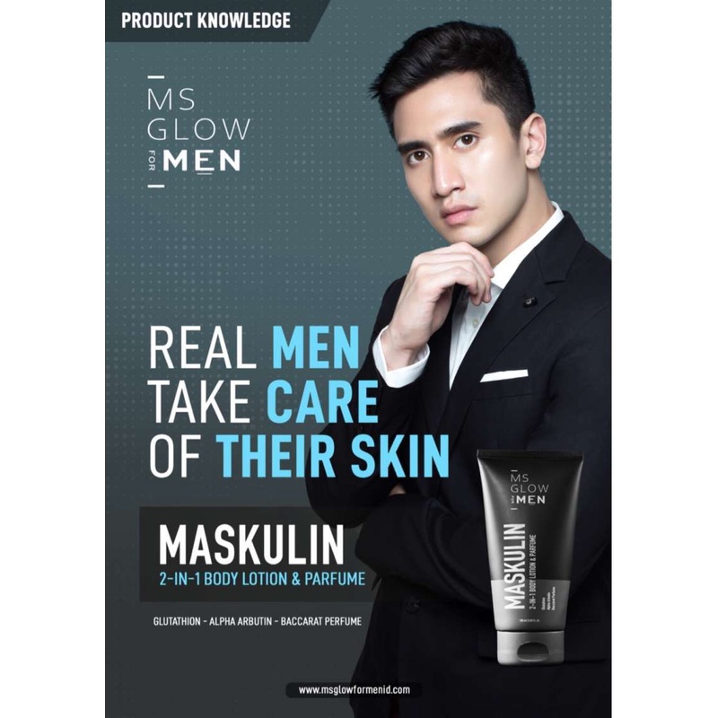 Jual Maskulin Ms Glow Men | Shopee Indonesia