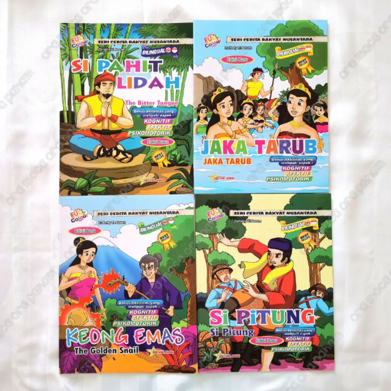 Jual Buku Seri Cerita Rakyat Nusantara Dua Bahasa Shopee Indonesia