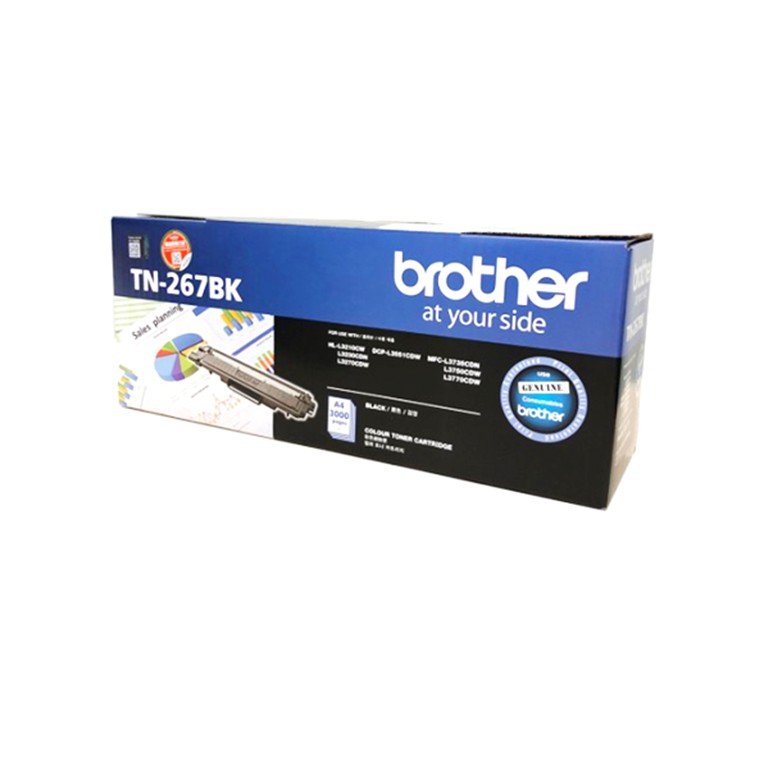 Toner Brother Original TN267 BK for DCP-L3551CDW, MFC-3735CDN, dll - Original Resmi (3)