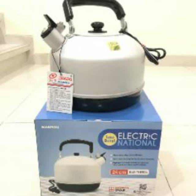 Jual Maspion Teko Siul Bunyi Ceret Listrik Elektrik Electric Whistling Kettle Portable 24 Cm 35 4424