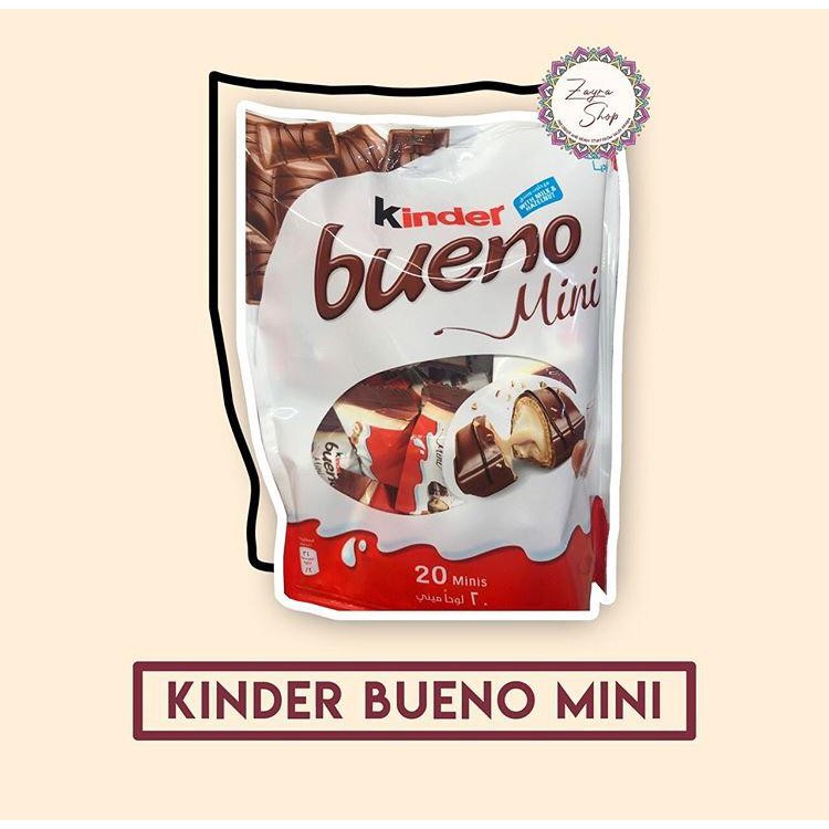 Jual Kinder Bueno Minis Isi 20 | Shopee Indonesia